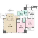 シティタワー名古屋久屋大通公園 間取図