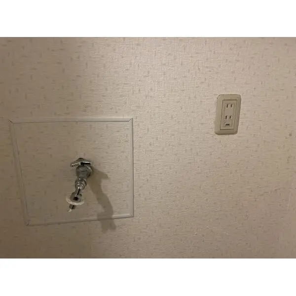 ライオンズマンション千葉鷹の台 洗濯機水道栓