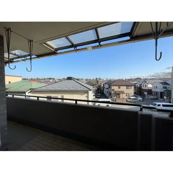 ライオンズマンション千葉鷹の台 南東側バルコニー