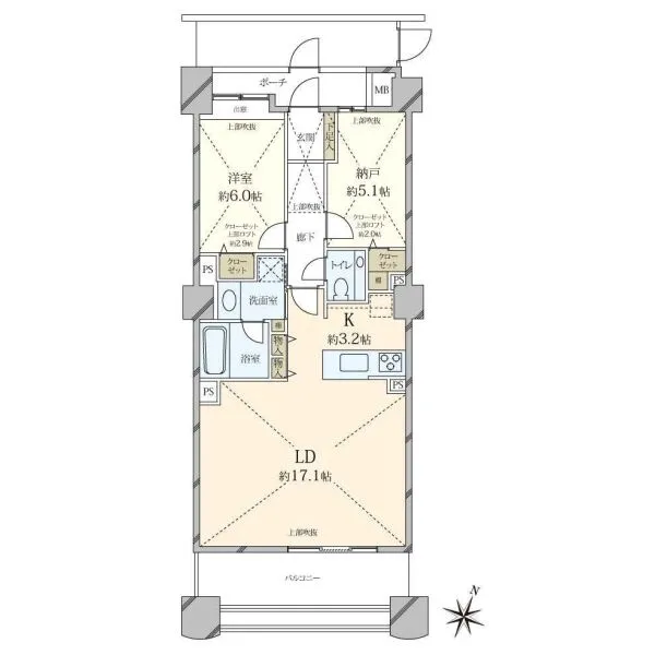 東京グランファースト 間取図