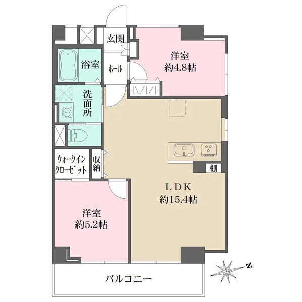ドミール東品川 間取図