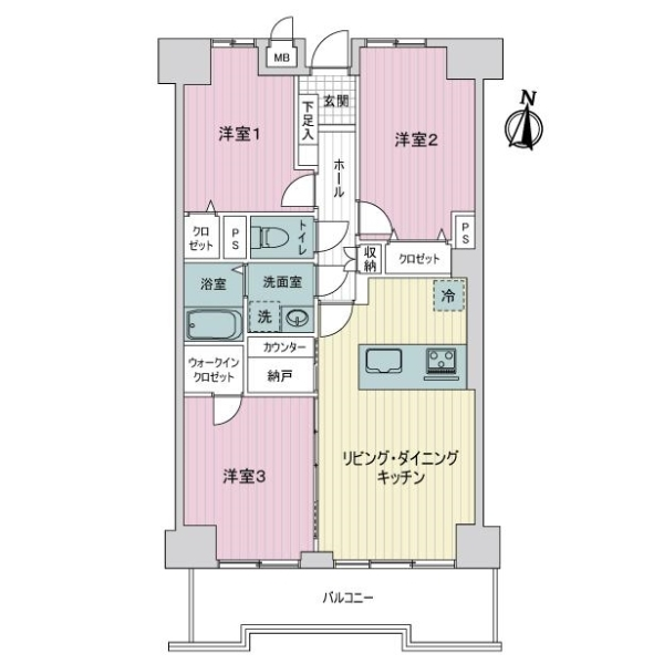 シヤンボール千種 間取図