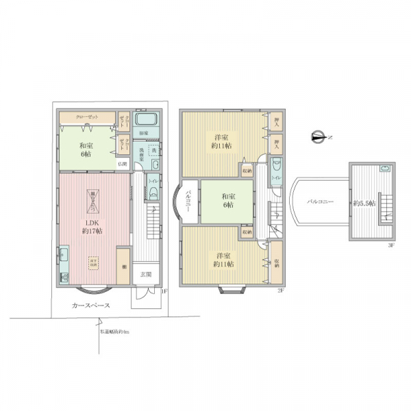 守口市梶町４丁目 間取図