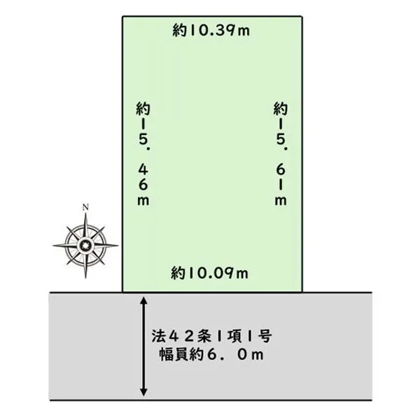 流山市野々下４丁目 家づくりのプランが立てやすい約48坪の整形地。閑静な住宅街