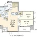 プレシス大井町パークフロント 間取図