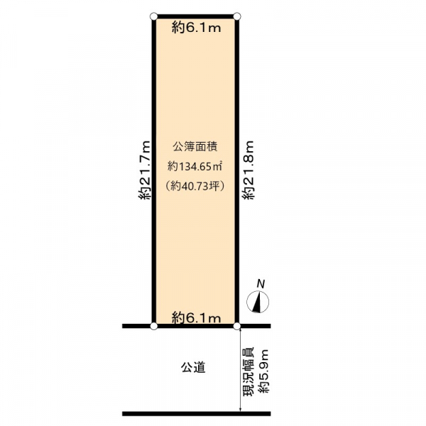 名古屋市西区歌里町 間取図