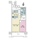ライオンズヴィアーレ大宮 間取図