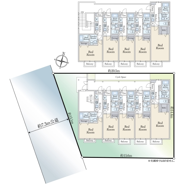 アルス千早 間取図