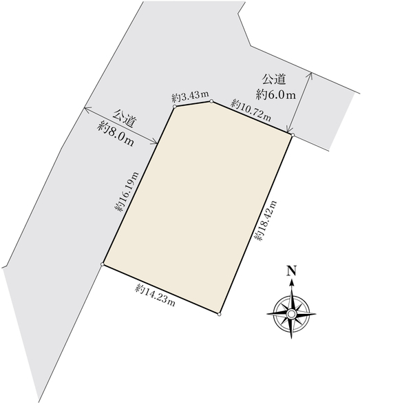 川崎市麻生区上麻生２丁目 間取図