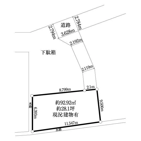 横浜市西区霞ケ丘 間取図