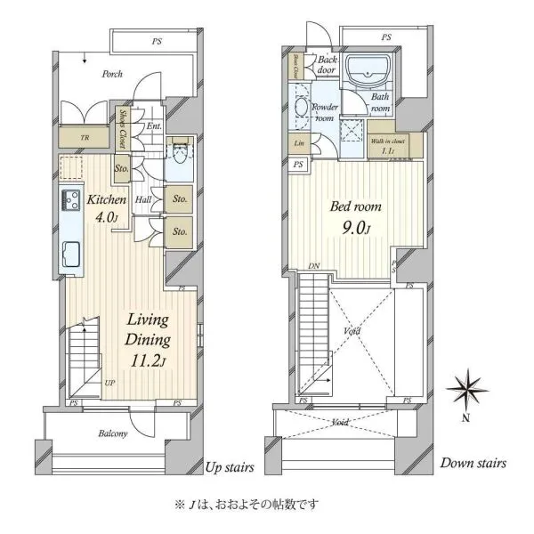 ワールドシティタワーズキャピタルタワー 間取図