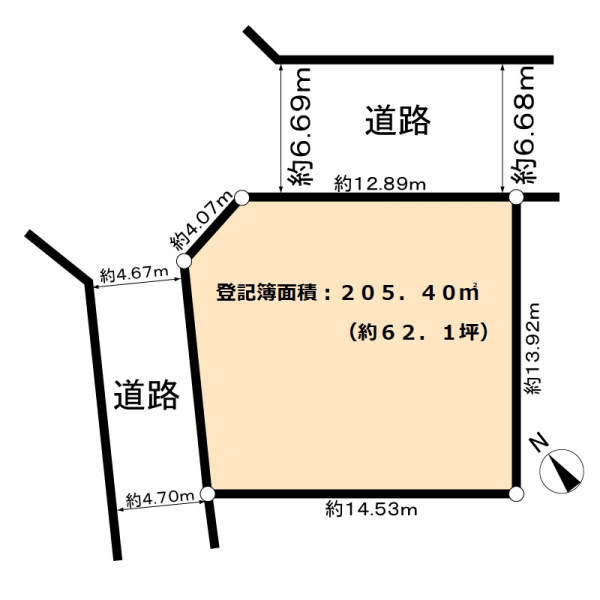 豊中市緑丘４丁目 間取図