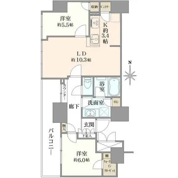 川崎ゲートタワー 間取図