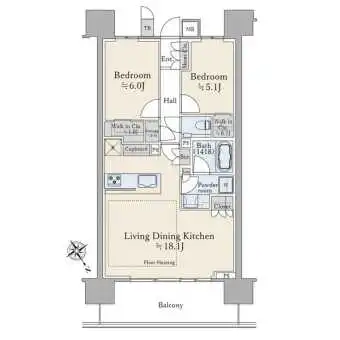 【間取図】