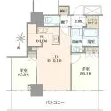 プラウドタワー金町 間取図