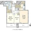赤坂タワーレジデンス トップ オブ ザ ヒル 間取図