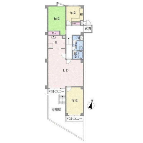 インペリアル菊名 間取図