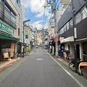 練馬区石神井町３丁目 前面道路含む外観