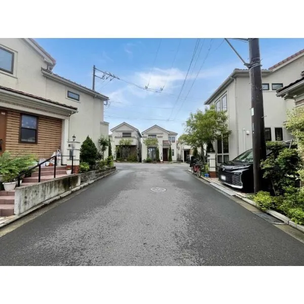 横浜市港南区笹下４丁目 前面道路