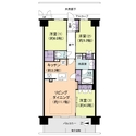リビオシティ三国ヶ丘 間取図