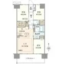 ガーデンハウス浦和常盤 間取図