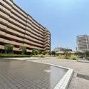 コスモステージ荒川遊園サウスリッジ ゆとりを感じられる、開放的なパティオ