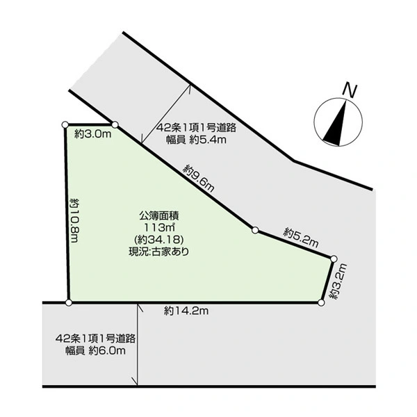 町田市鶴川５丁目 間取図