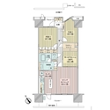 東京フロントコート 間取図