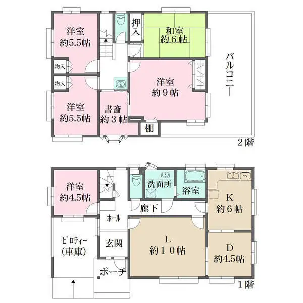 川崎市川崎区京町１丁目 間取図