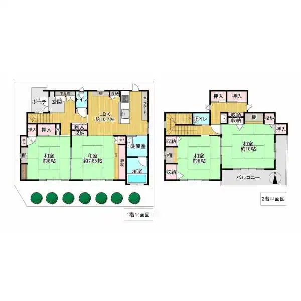 東大阪市中小阪１丁目 間取図