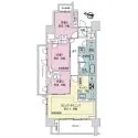 ライオンズ南千住グランプレイス 間取図