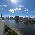 ブリリアウェリス月島 バルコニーからの眺望（※右側）