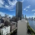 ブリリアウェリス月島 バルコニーからの眺望（※左側）