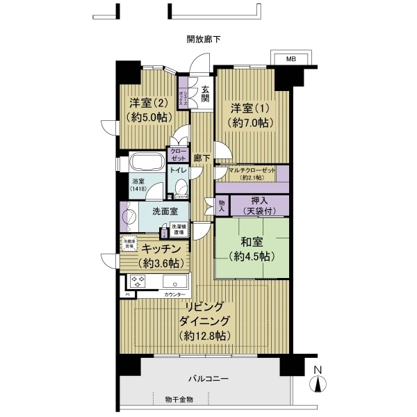 ソライエ・プレミアムテラス 間取図