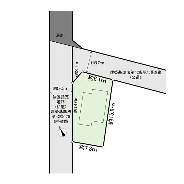 町田市南大谷5丁目 間取図