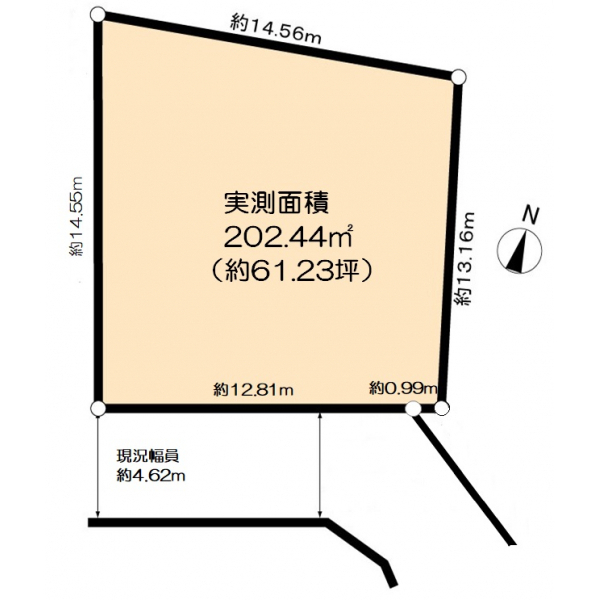箕面市桜ケ丘４丁目 間取図