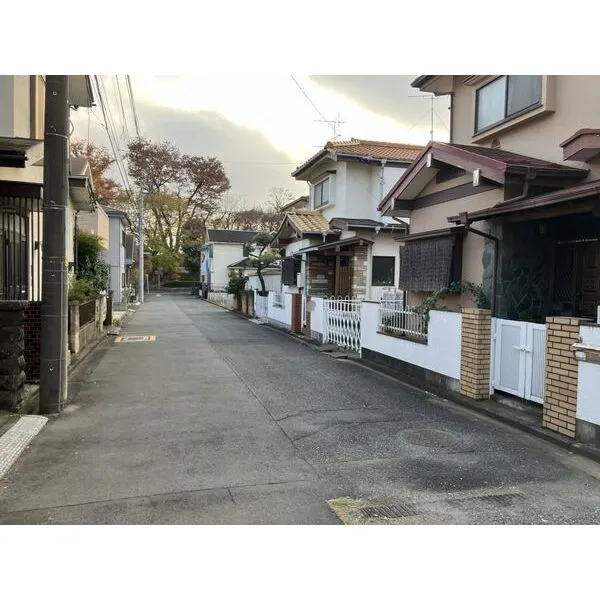 立川市一番町2丁目 前面道路(東側約6m私道)