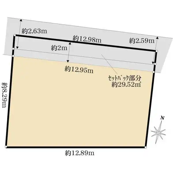 大田区多摩川２丁目 間取図