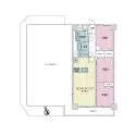 ライオンズマンション調布Ｄ棟 間取図