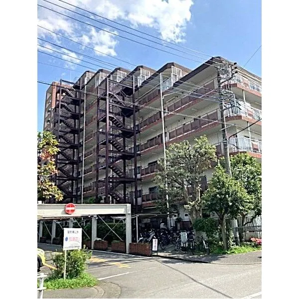 ライオンズマンション調布D棟 現地外観