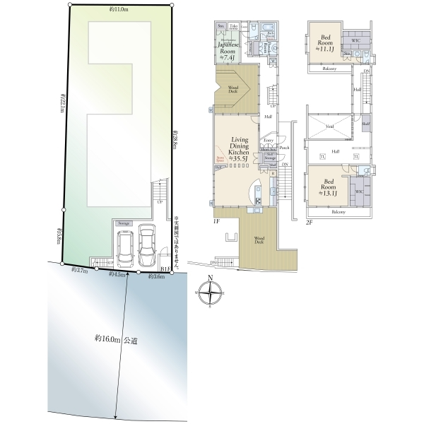 横浜市都筑区早渕１丁目 間取図