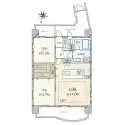 Ｔフラッツ南麻布 間取図