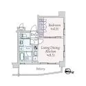 ダイナシティ方南町 間取図
