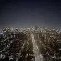 イーストコモンズ清澄白河フロントタワー 西側眺望（夜）