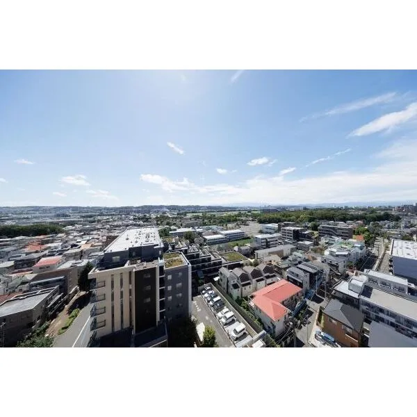 ライオンズステーションプラザ東府中 南側バルコニーから南西方向の眺望