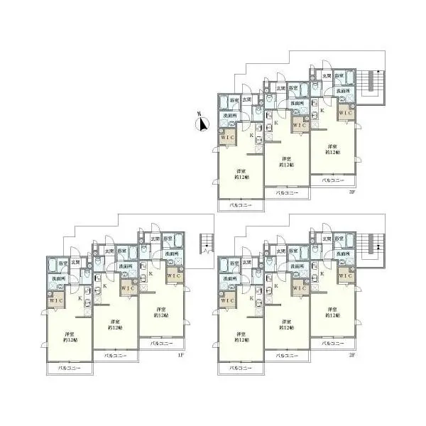 江戸川区西小松川町 間取図