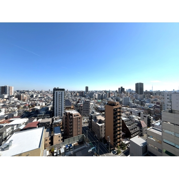 シティタワー池袋 バルコニーからの眺望(昼)