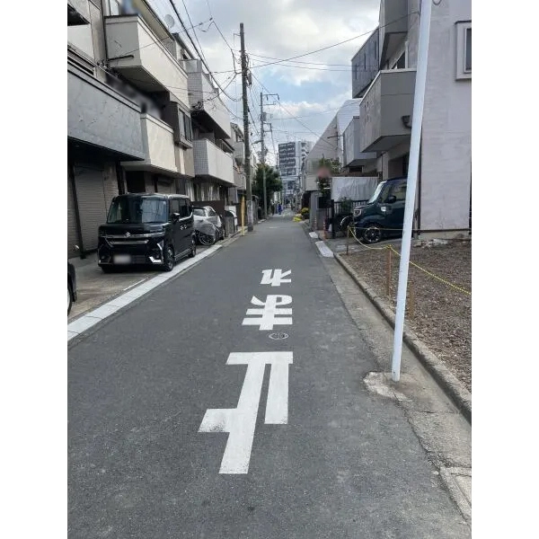 大田区蒲田３丁目 前面道路