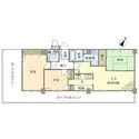 ライオンズマンション京王堀之内第二 間取図