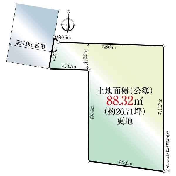 板橋区蓮根１丁目 間取図